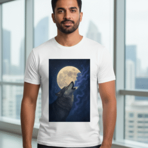 Spirit of the Night (Round Neck T-Shirt )