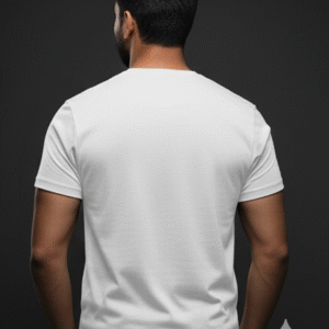 Classic Round Neck Tee – White