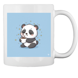 sleepy panda – Mug