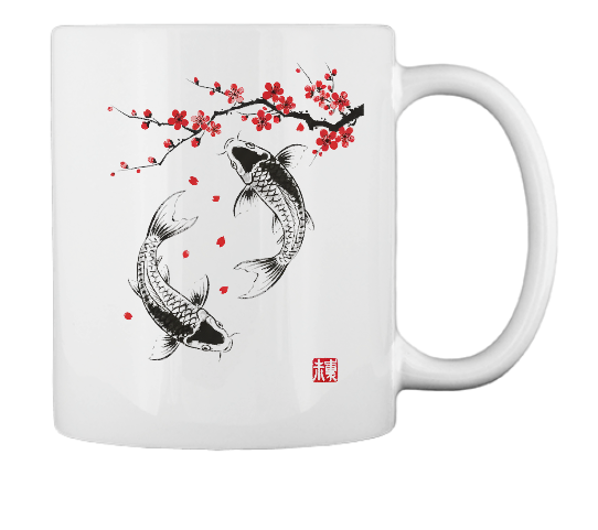 Japanese-style Fish -Mug