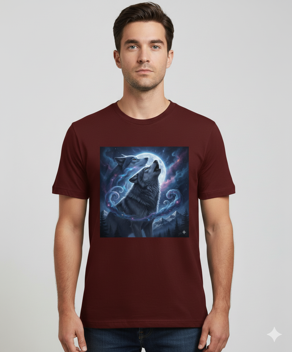 Spirit of the Night : Round Neck T-Shirt