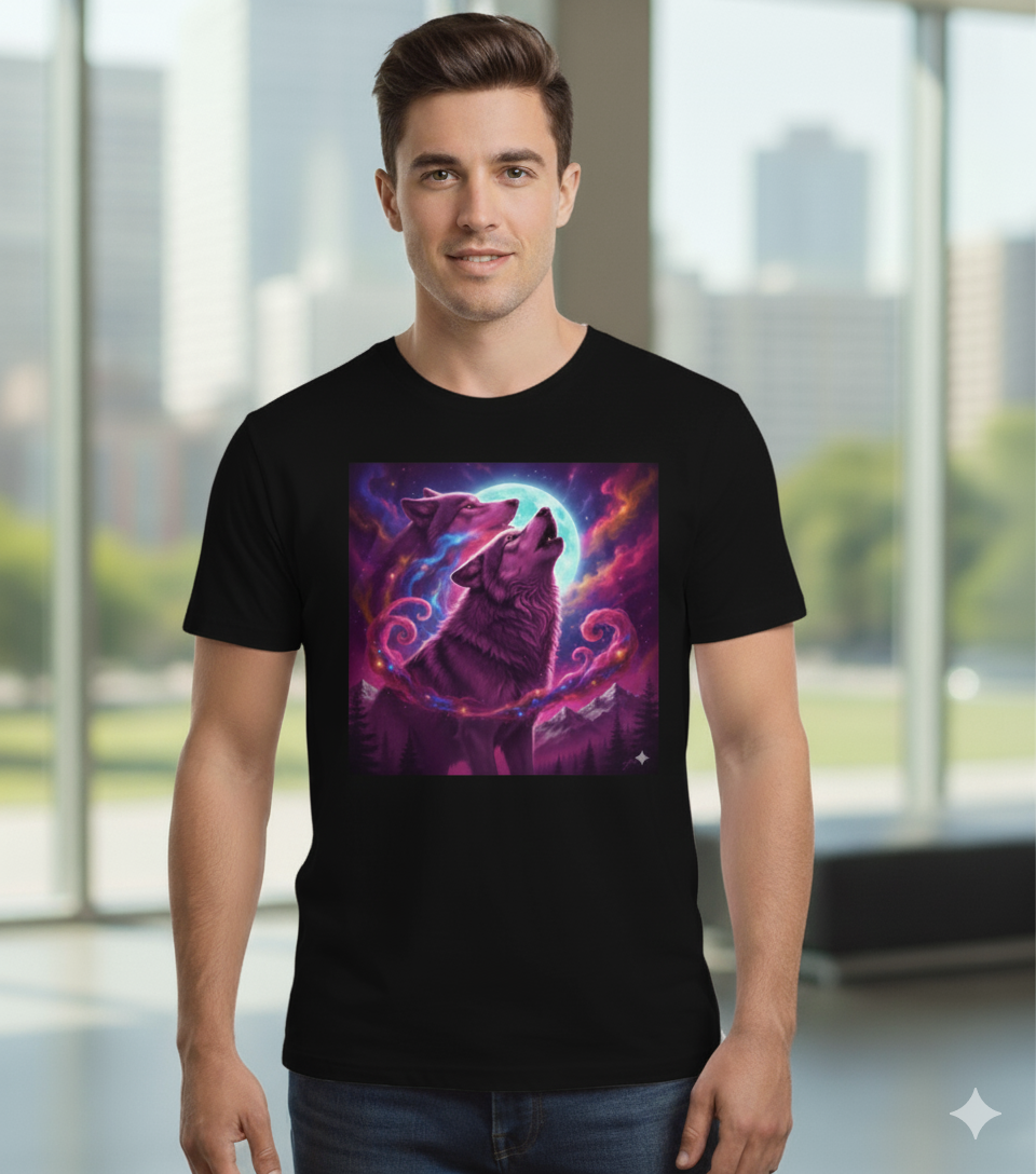 Spirit of the Night-1 (Round Neck T-Shirt )